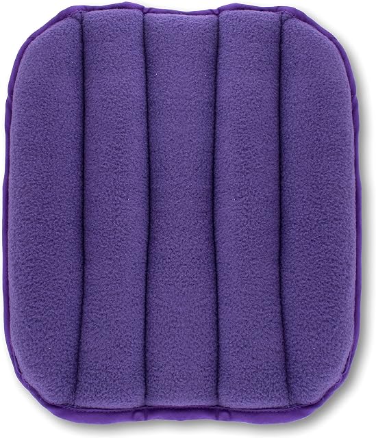 Zhu-Zhu Multiuse Heat Pad - Microwavable Lavender Wheat Bag - Purple Fleece