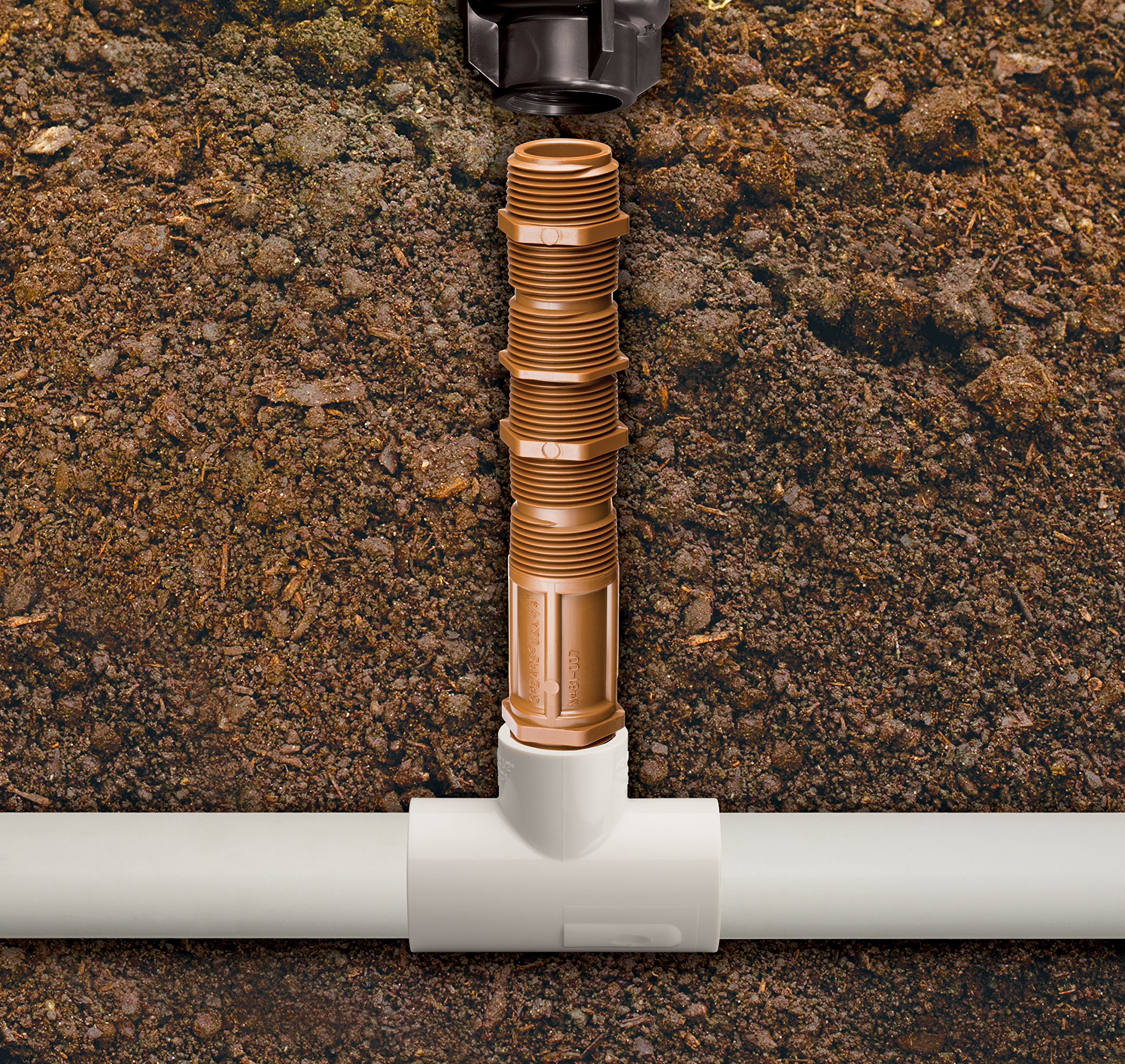 Snapklik.com : Rain Bird RISERCO075 PVC Cut-Off Riser