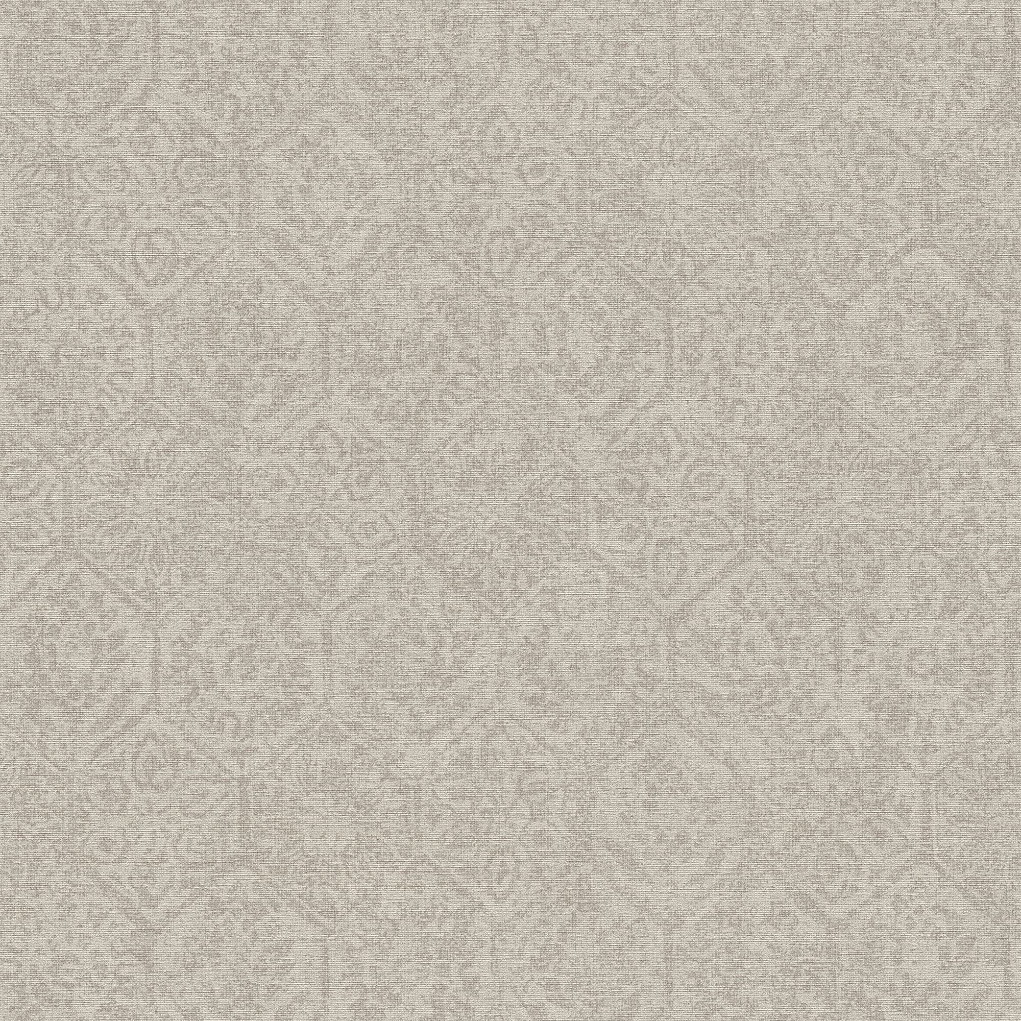 Galerie HV41025 Havana Floral Geometric Motif Wallpaper, Beige/Brown, 10.05m x 53cm