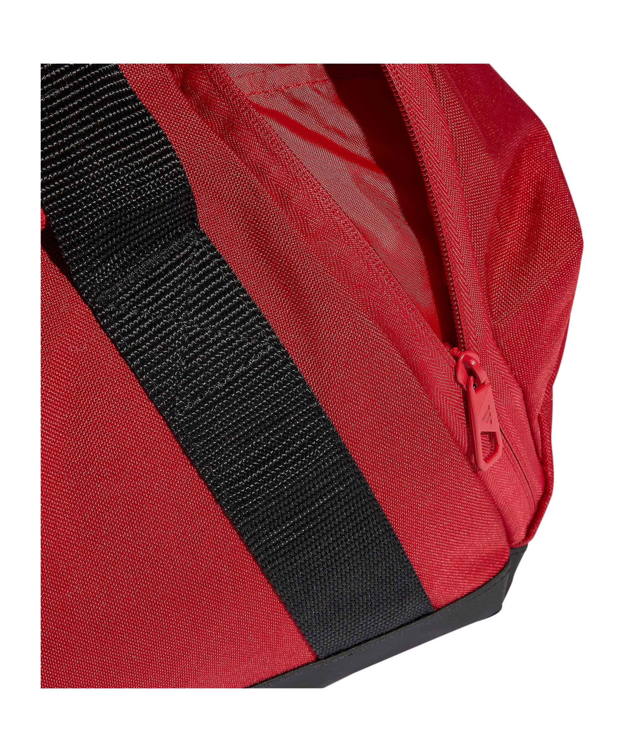 adidas Unisex - Adulto Tiro Duffle Bag Small Duffel Bag, team power red 2/white, One size