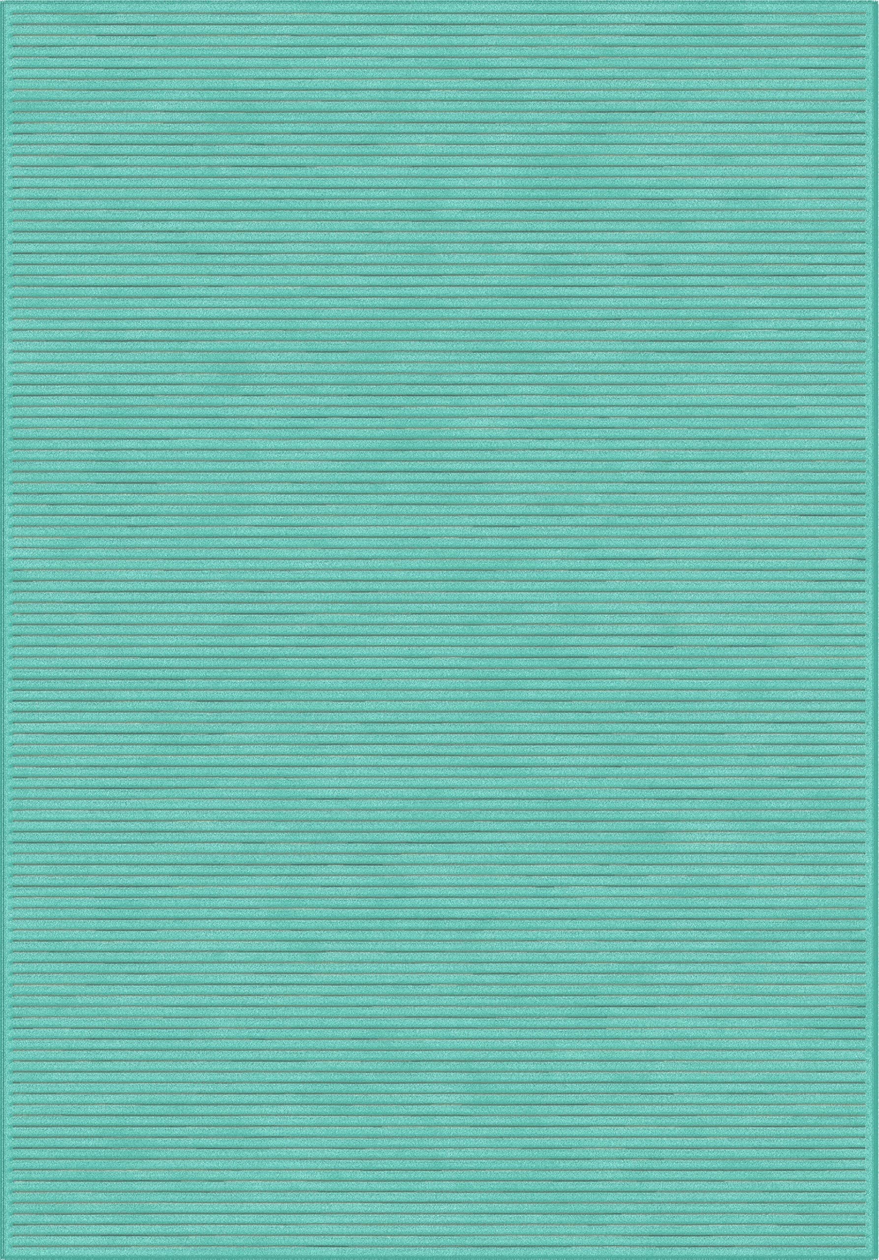 Alfombra PIE DE Cama Medida 80x125 cm Verde Modelo FARASHE-480