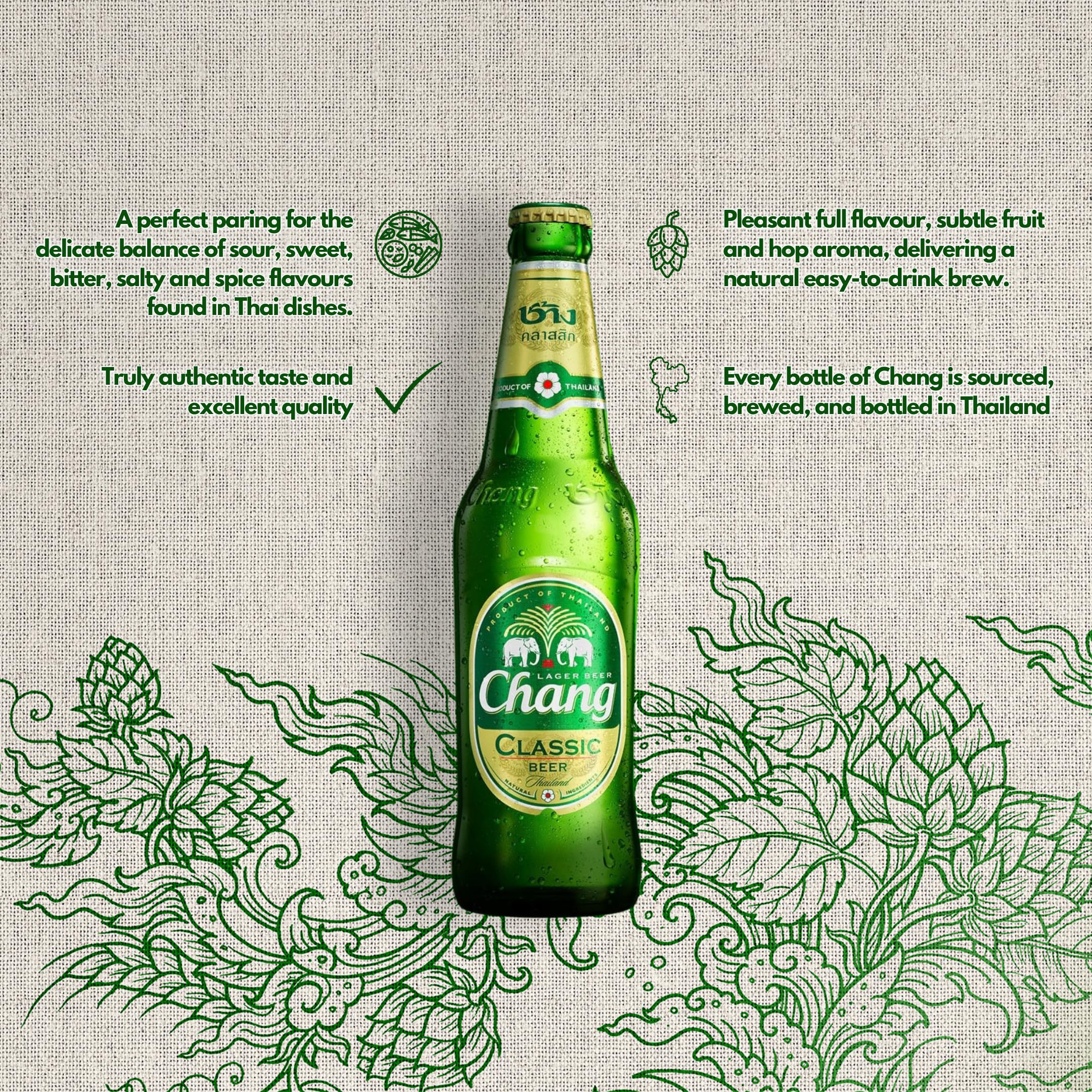 CHANG - Bier 5% Alk. - Plato 11,1 - Multipack (24 X 330 ML)