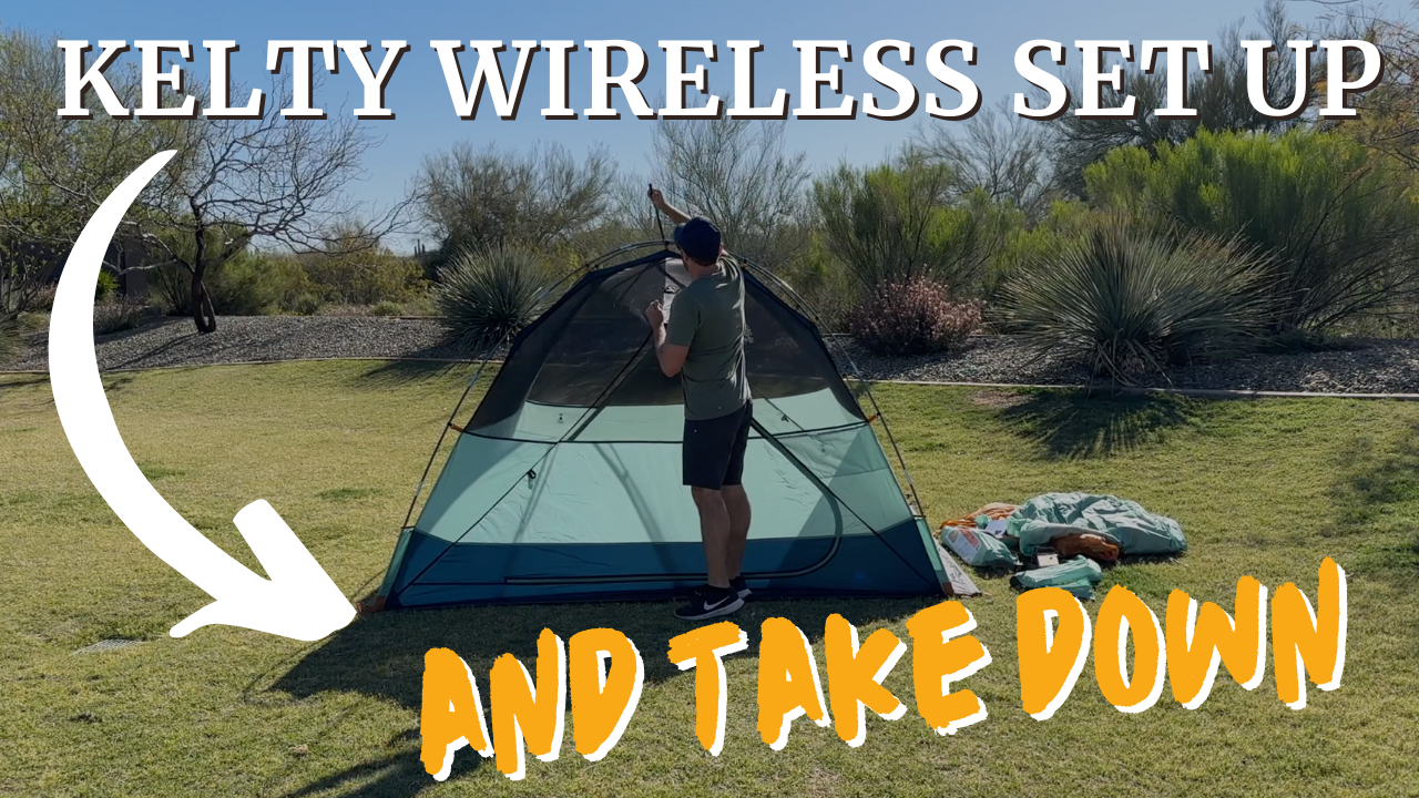 Watch How To Set Up And Take Down The Kelty Wireless Tent on Amazon Live