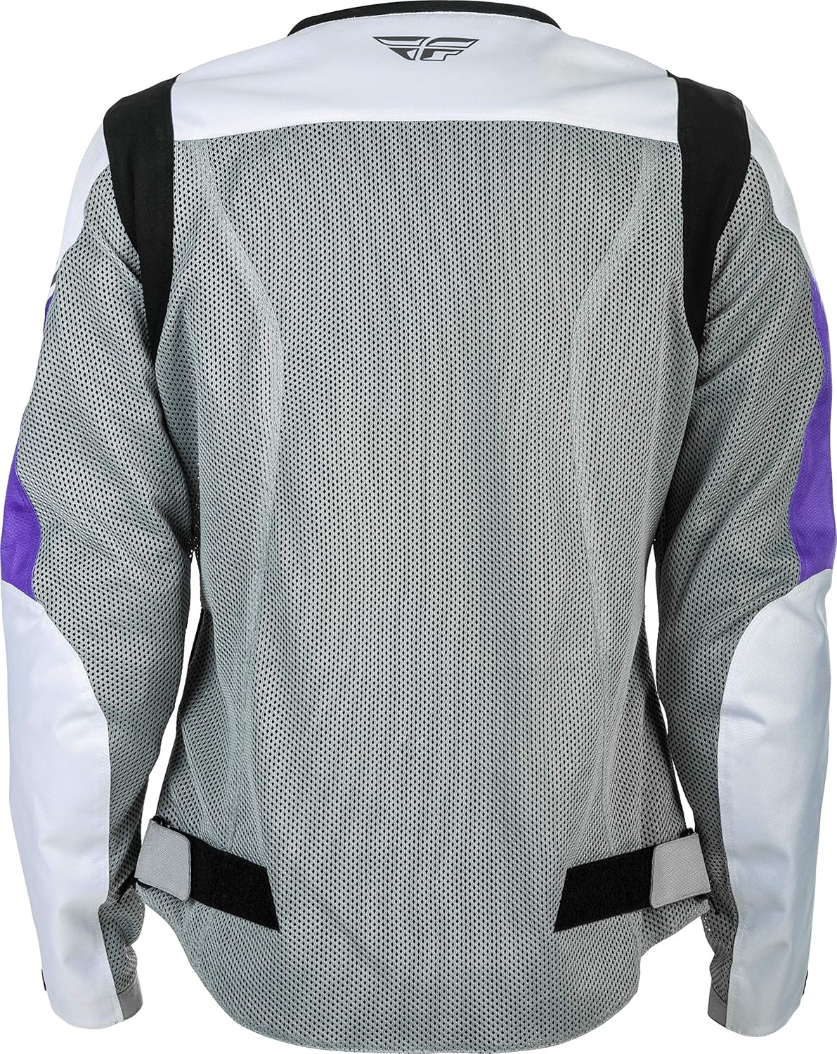 Fly Racing Street Women's Flux Air Jacket (Medium) (White/Purple) : Automotive