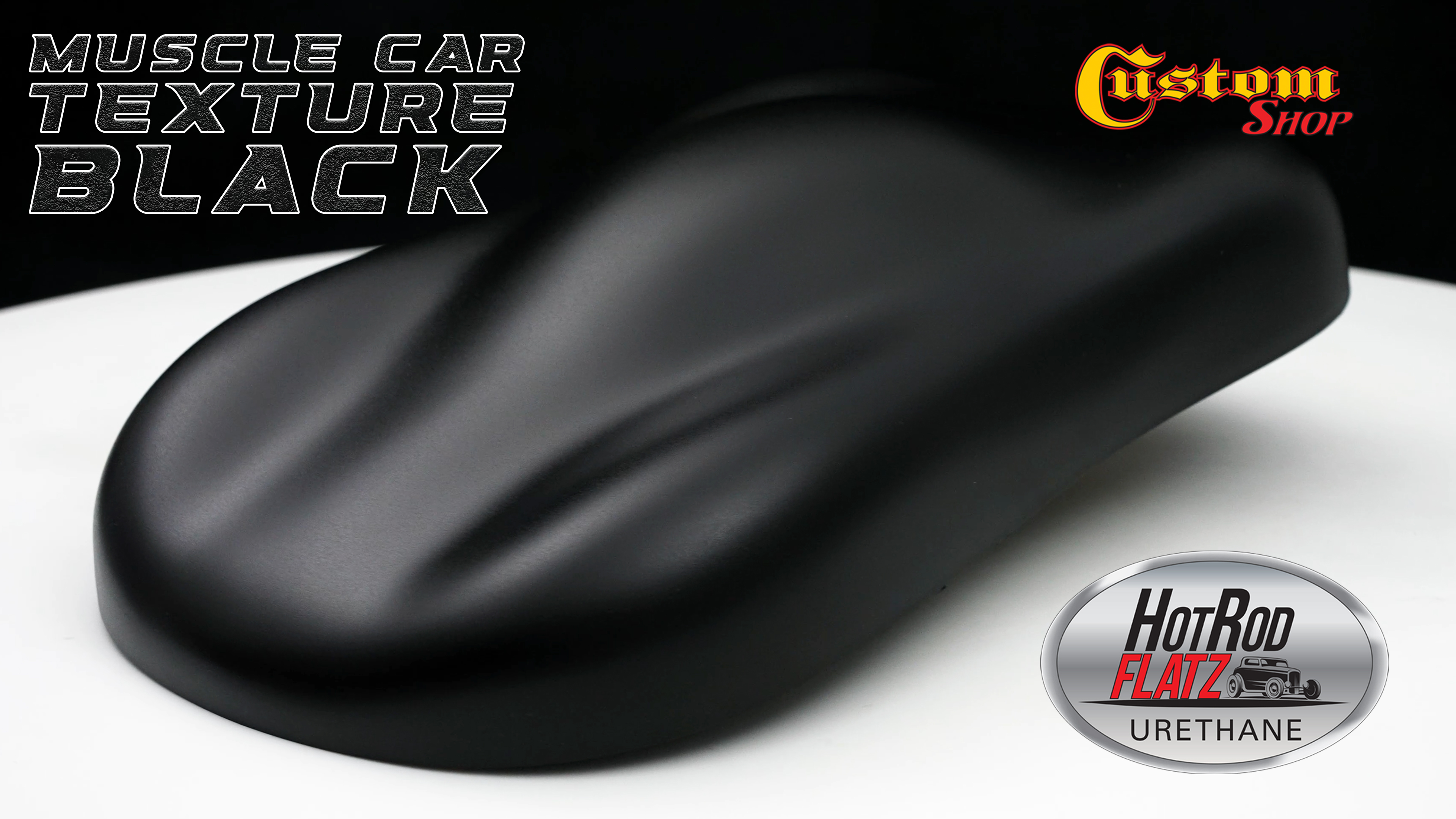 Amazon.com: Custom Shop - Muscle Car Texture Black - Hot Rod Flatz