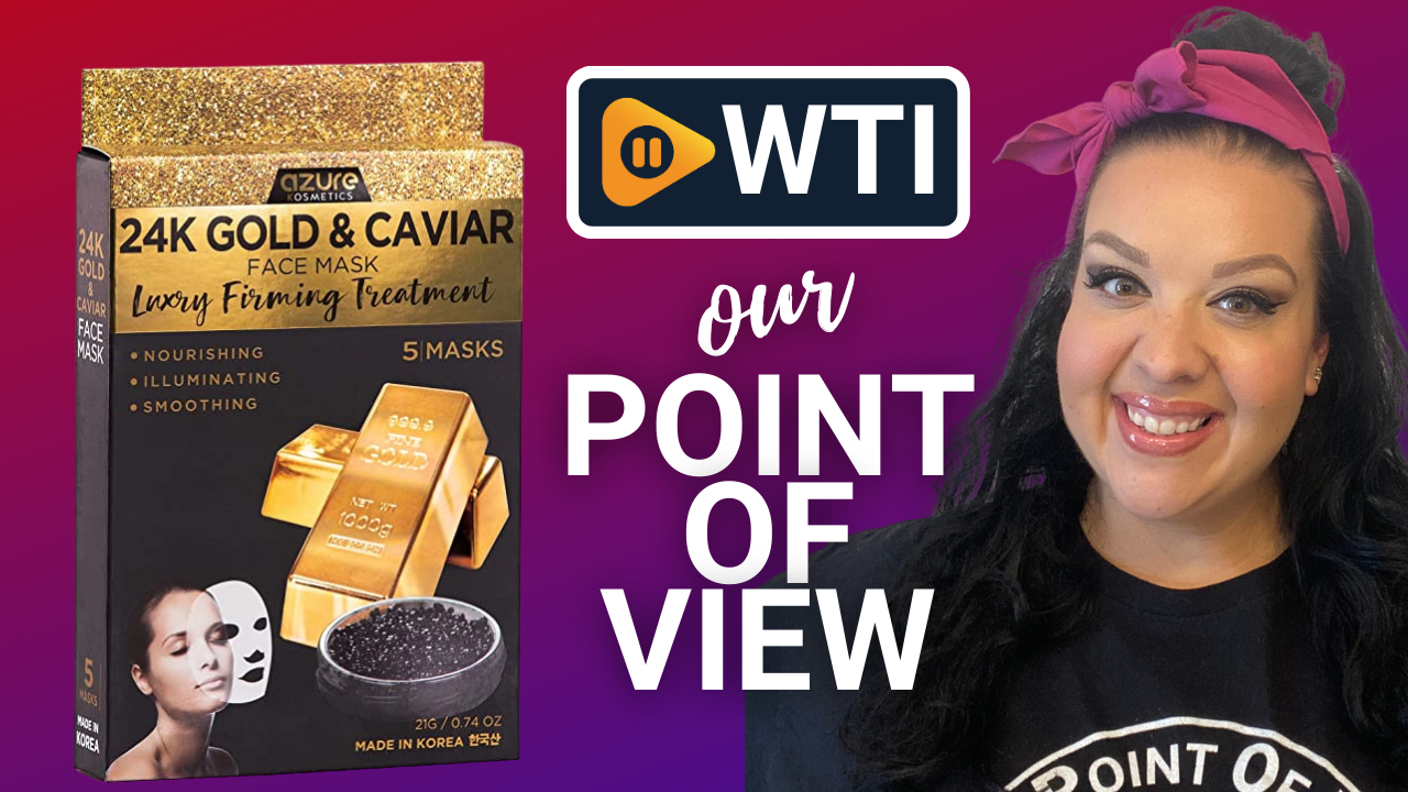 Watch Our Point of View on AZURE 24K Gold and Caviar Face Mask on