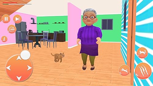 Simulador de Gato Mau e Casa da Vovó Caótica da Hell Kitty - Jogos de Pegadinhas