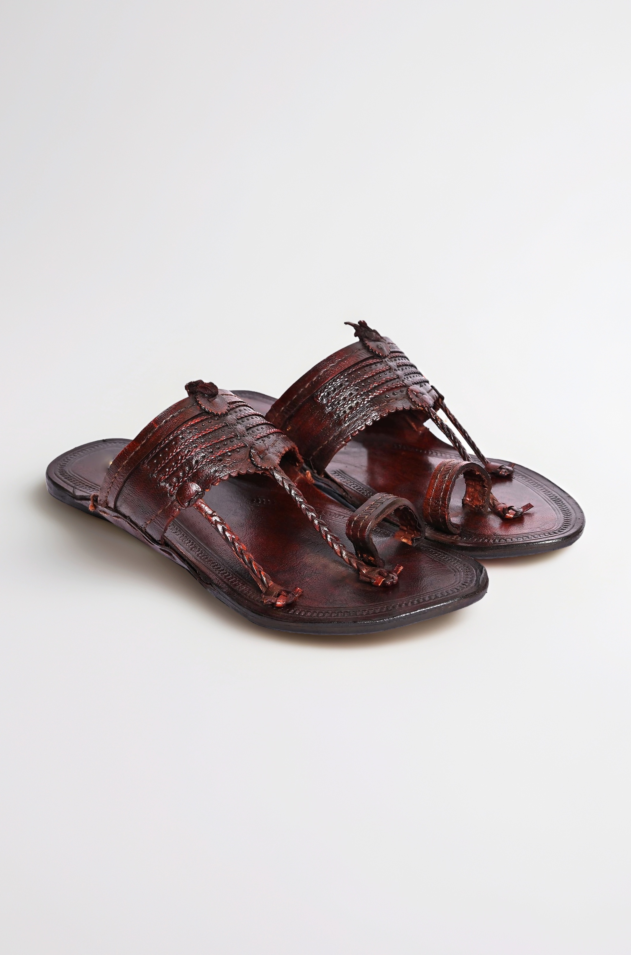 Men A15.2 Leather Kolhapuri Slipper