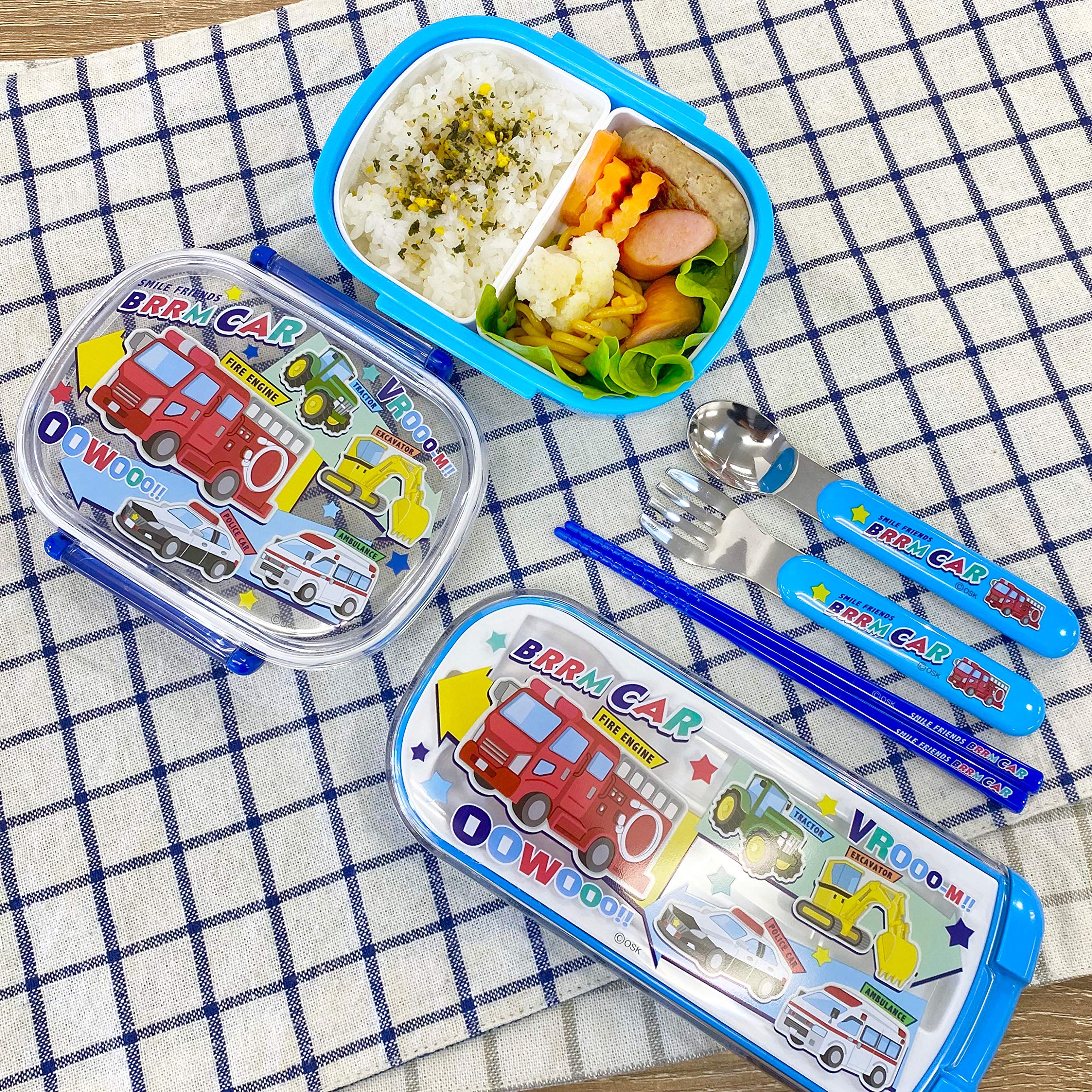 Amazon｜OSK 弁当箱 ランチボックス ブルーンカー 360ml [中子付