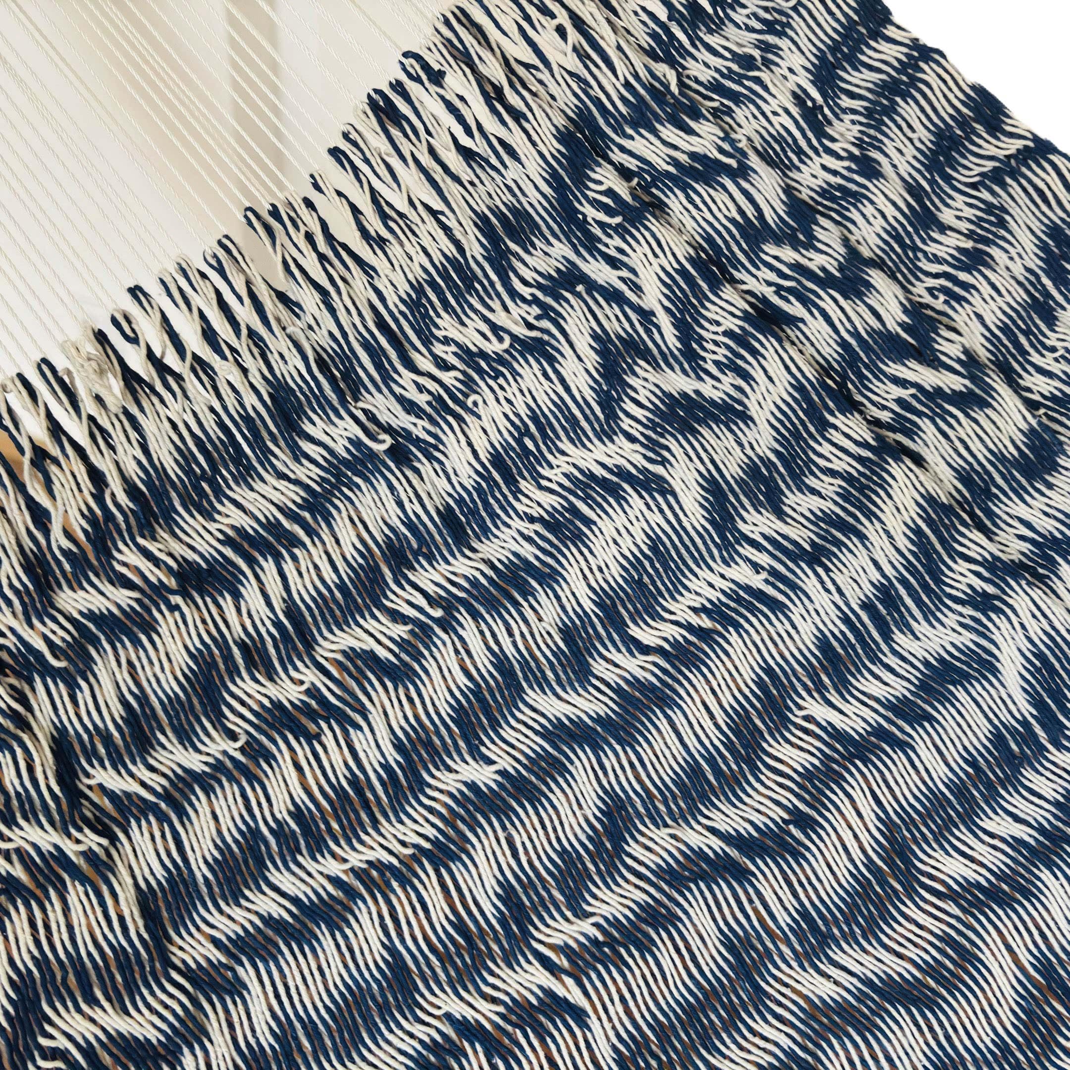 Solea XL Netzhängematte, luftiges Baumwollnetz, ergonomisch dehnbar, 260 cm breit, 400 cm lang, 100% Handarbeit (Nautica XL)