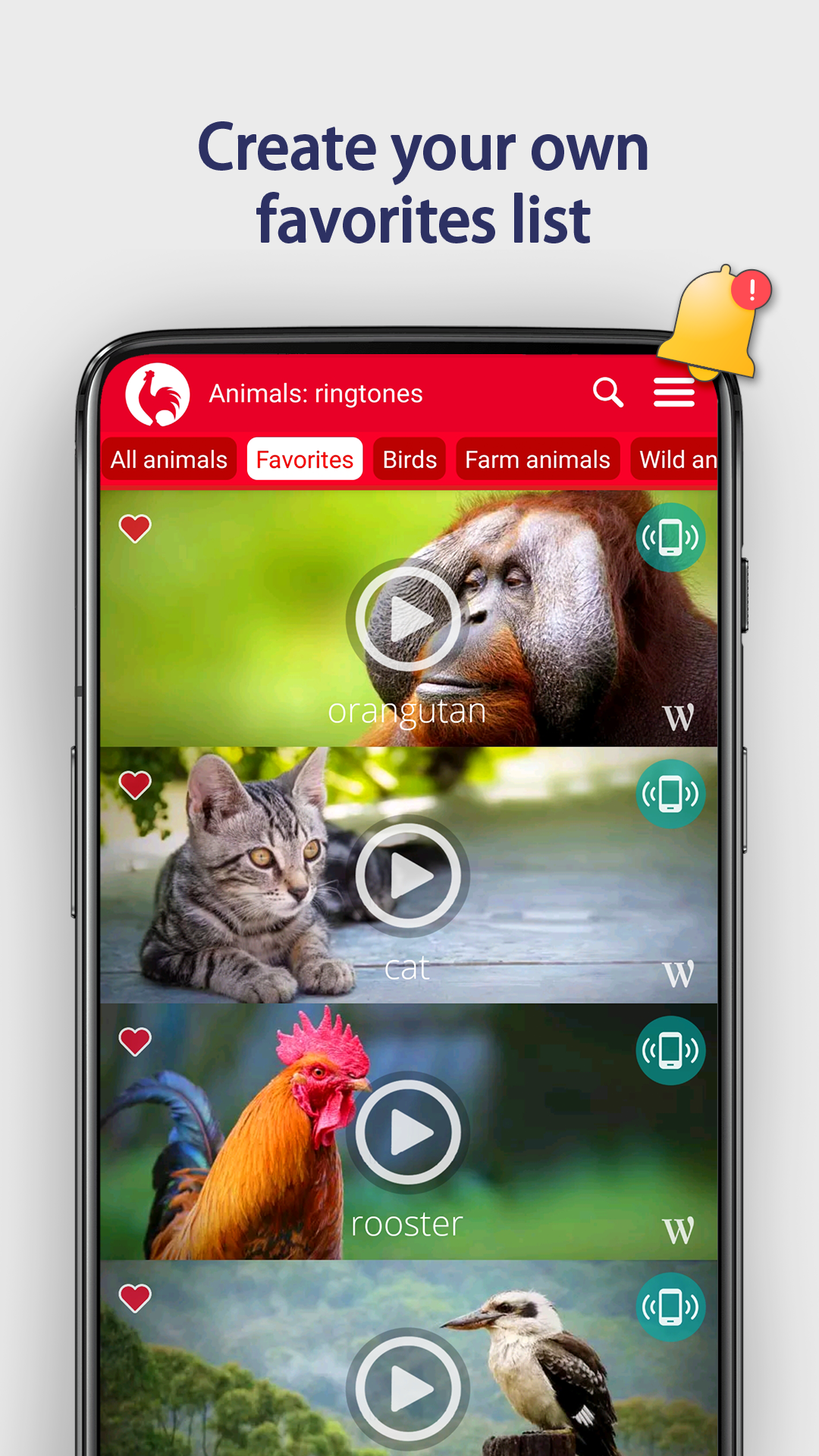 Animals: Ringtones - App on Amazon Appstore