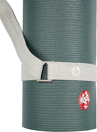 Miniatura 9 de Manduka Esterilla transportadora de yoga  Algodón ecológico, fácil de transportar, manos libres, para todos los tamaños de esterilla, 68 x 1.5