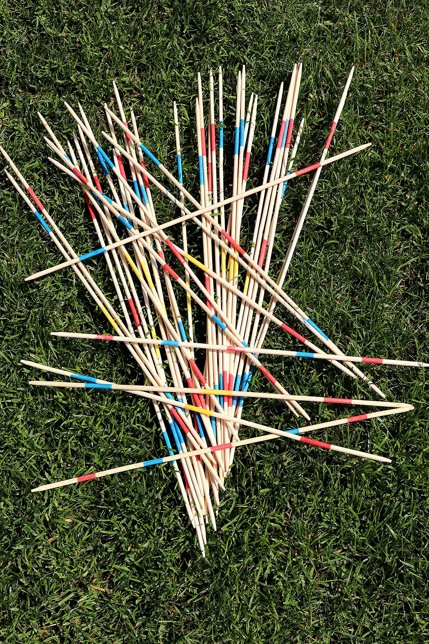 Livre Tricot Jeu Mikado Jonchet En Bois 50 Cm Avec Grands Batonnets En Bois Pas Cher Bidon Etanche