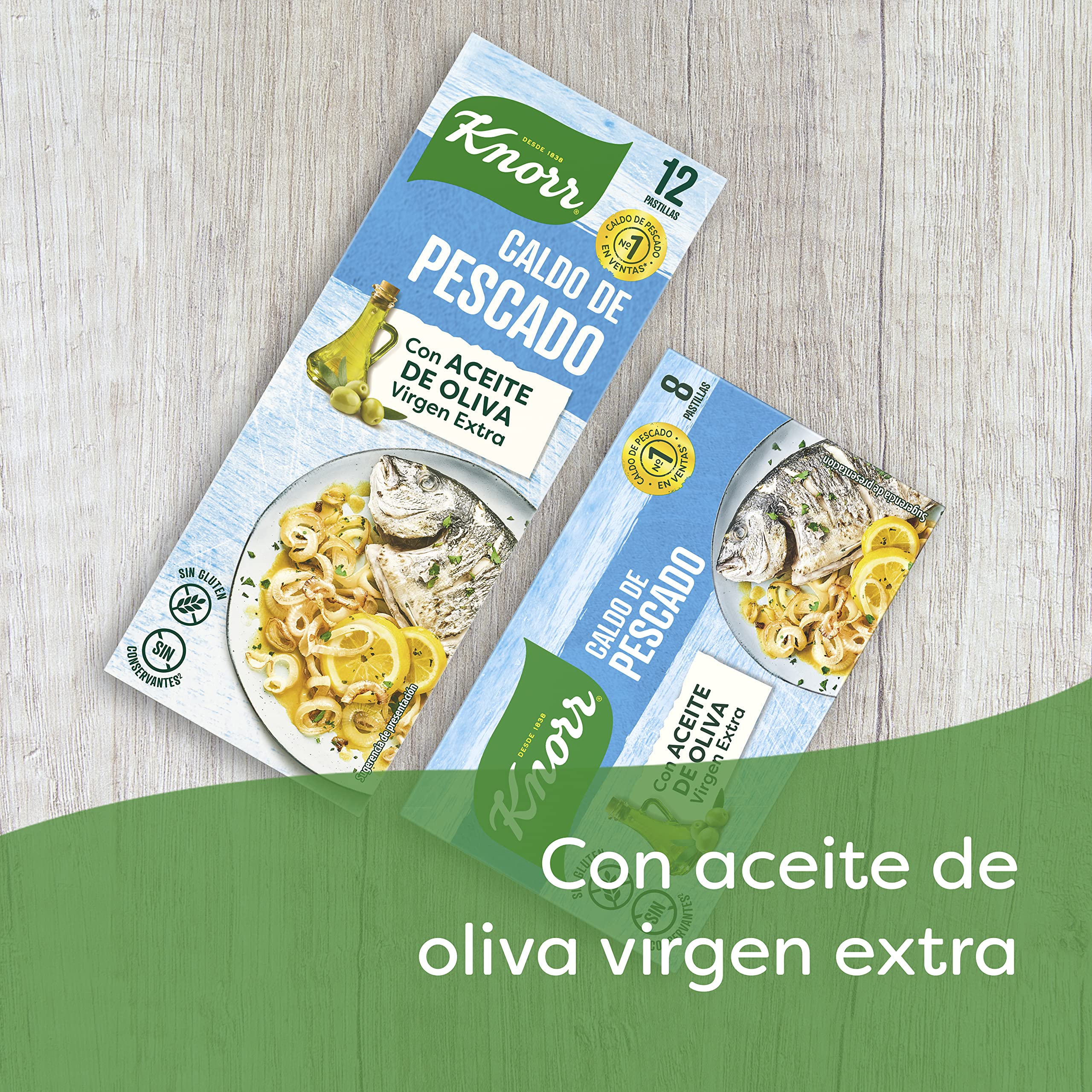 Knorr Caldo Pescado 12 pastillas