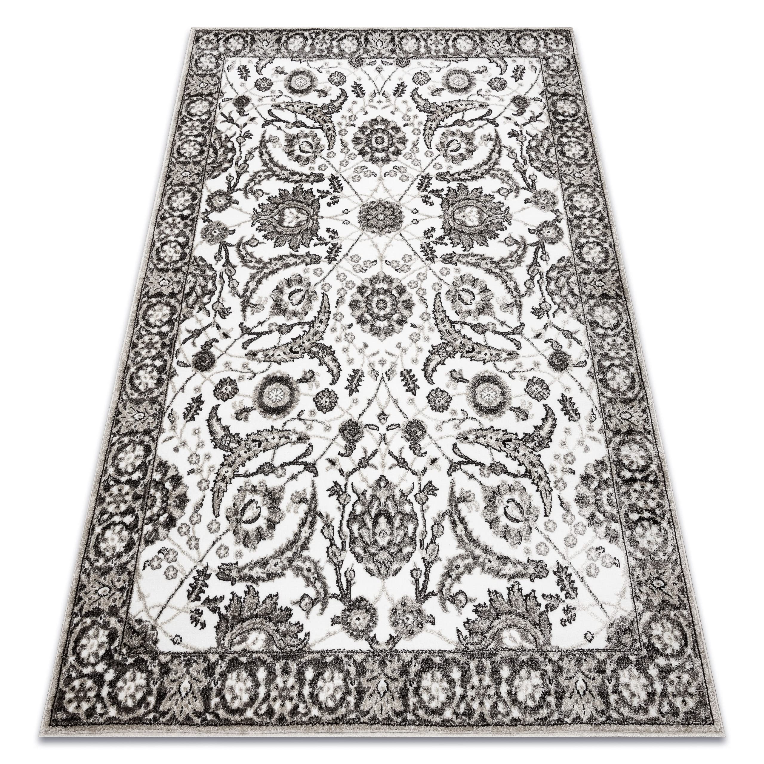 Tapis Mateo 8037/944 rugsx gris et beige idéal pour réchauffer l'ambiance de votre chambre