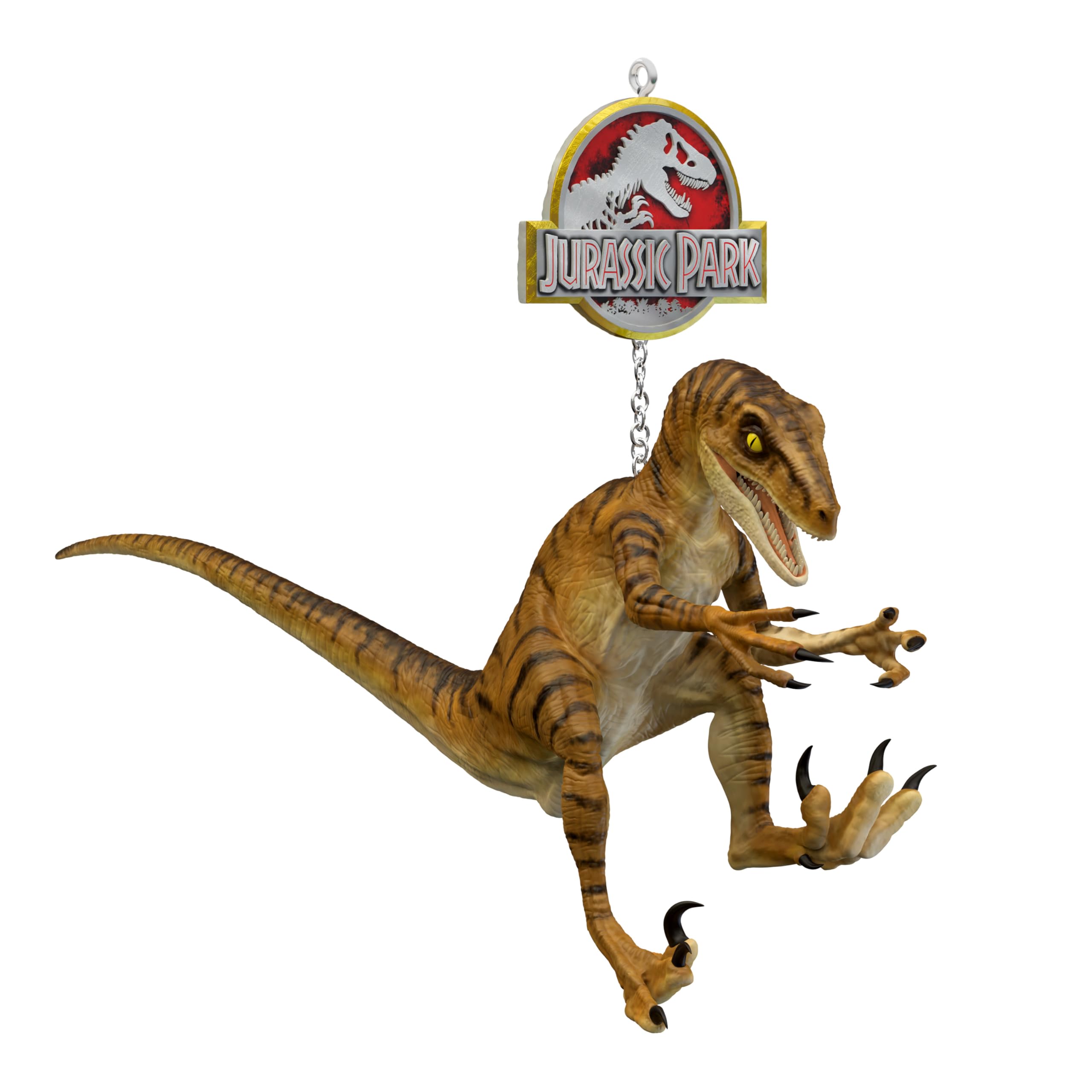 Hallmark Keepsake Christmas Ornament, Jurassic Park Clever Girl..., Movie Gifts
