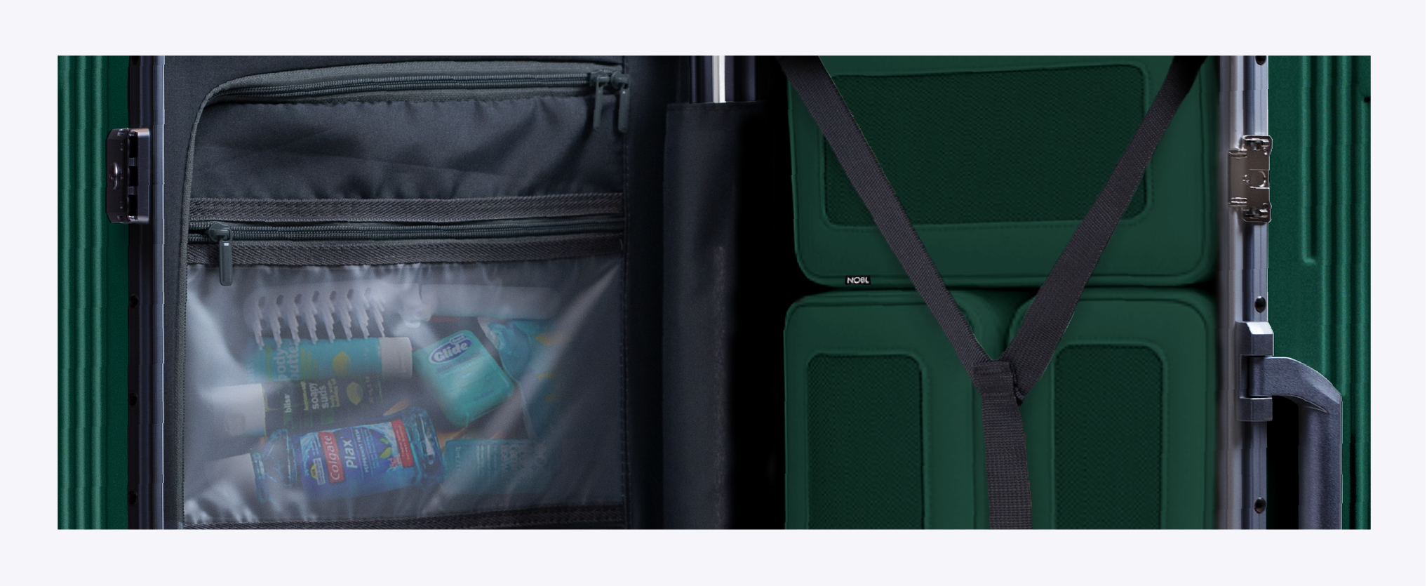 naptime トラベルケース Amazon.com | NOBL Travel Compressible Packing Cubes Set, 6 Pieces
