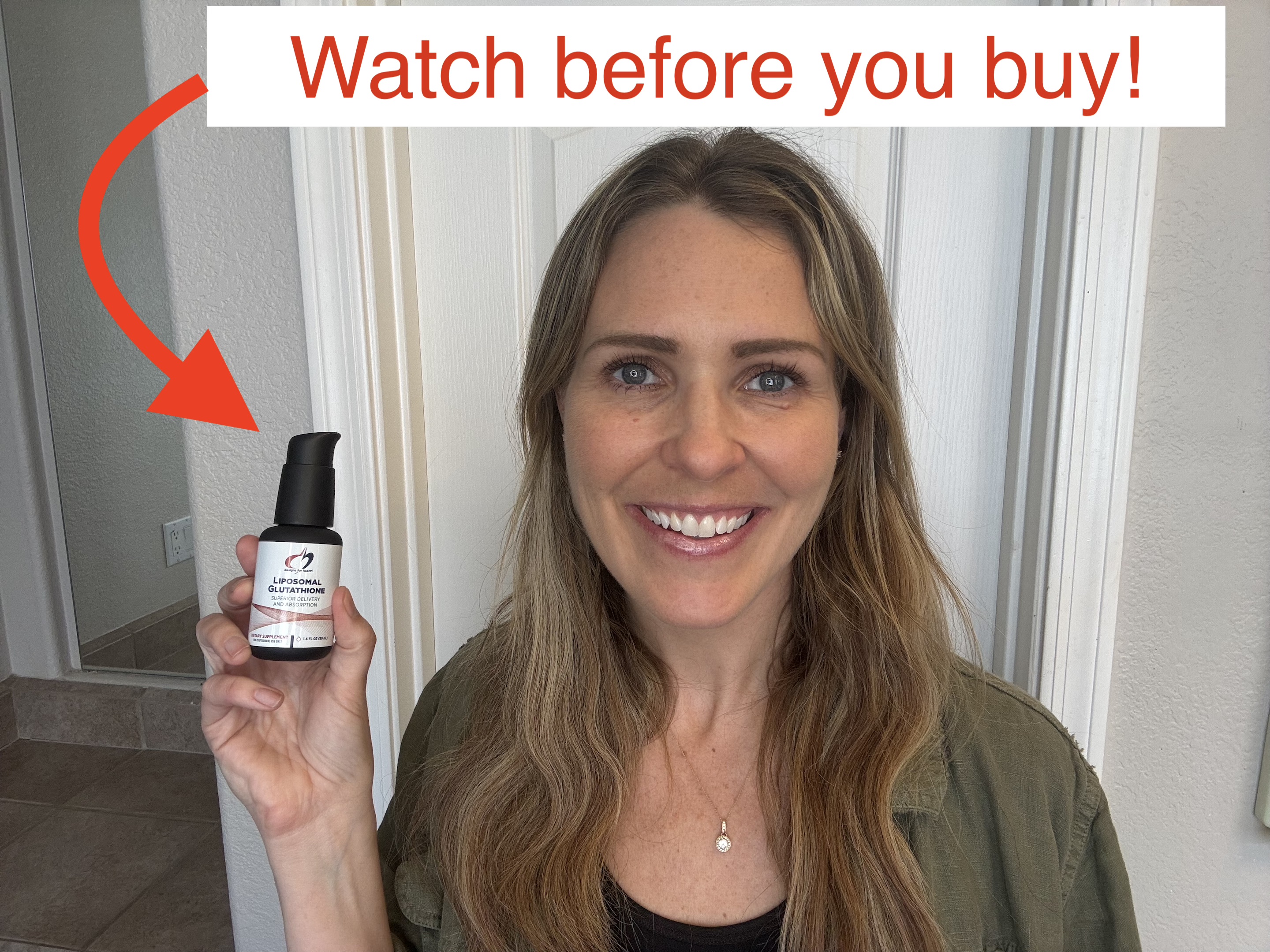 Watch Honest Review of Designs for Health Liposomal Glutathione on Amazon Live