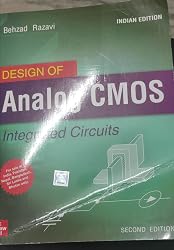 Design of Analog CMOS Integrated Circuits | 2nd Edition : Behzad Razavi ...