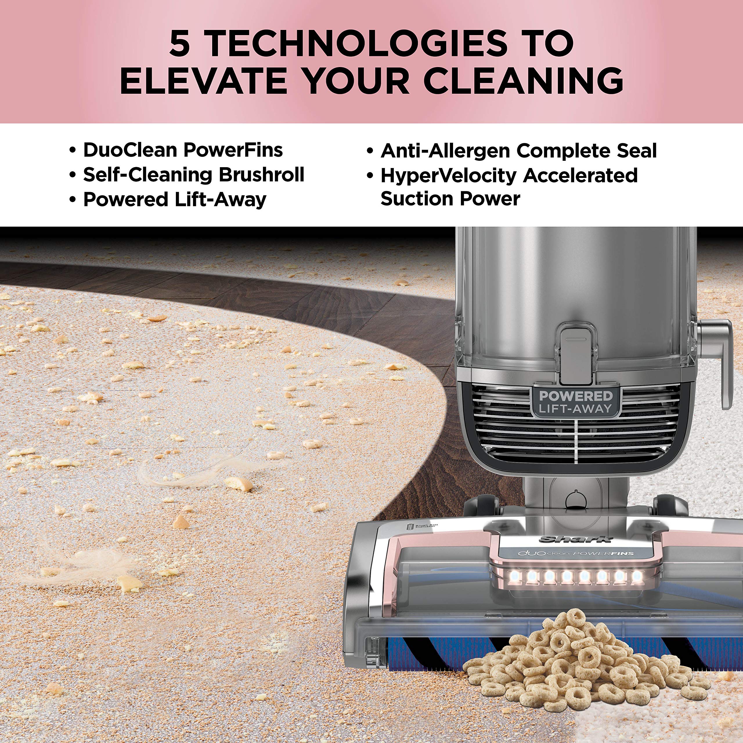 Shark AZ2002 Vertex Powered LiftAway Upright Vacuum with DuoClean