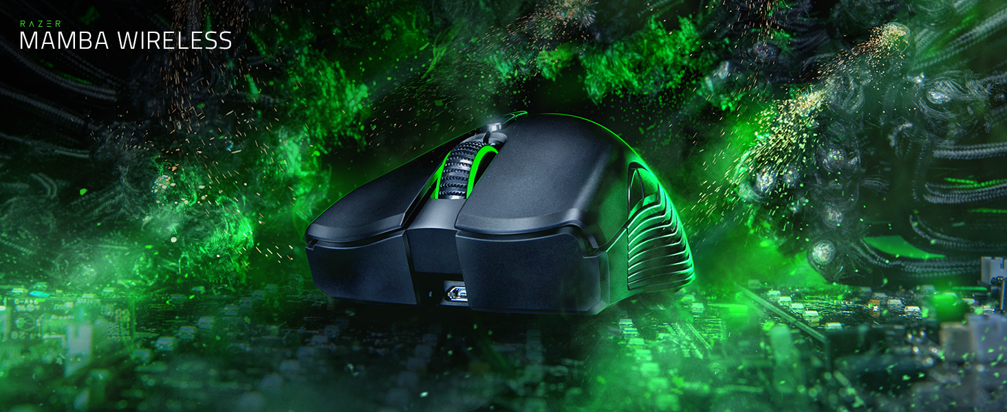 Amazon.com: Razer Mamba Wireless Gaming Mouse: 16,000 DPI Optical