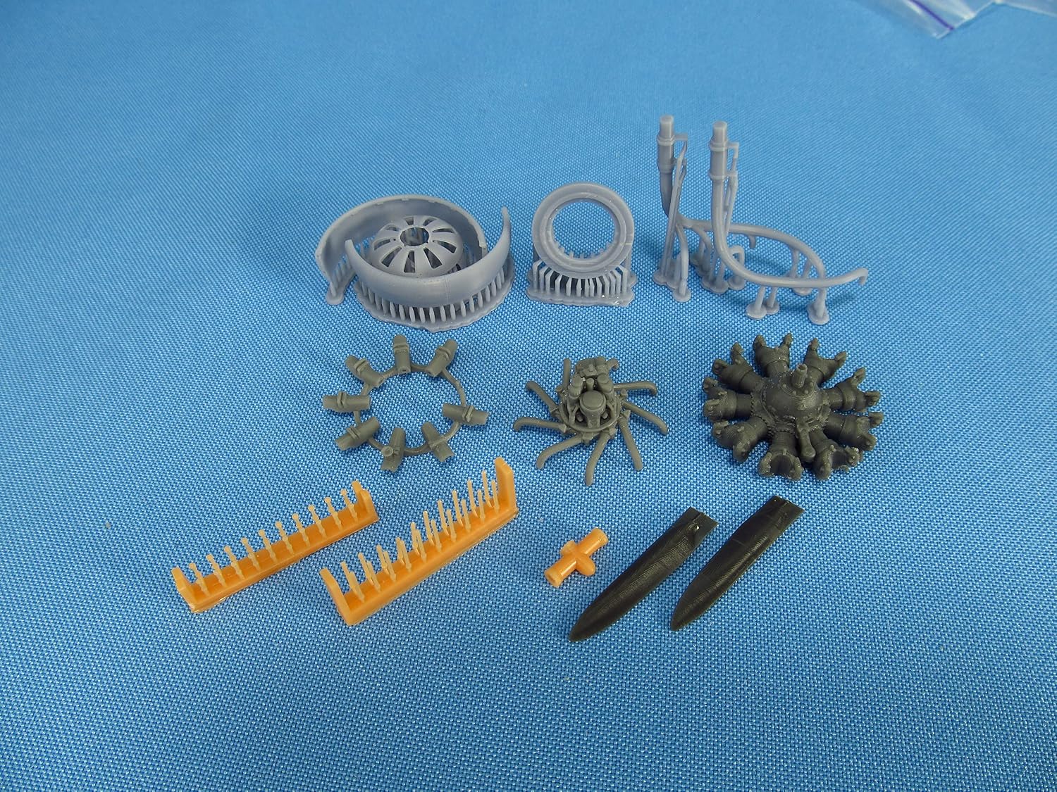 MDR48115-1/48 Junkers W.34. Engine Set for Aircraft