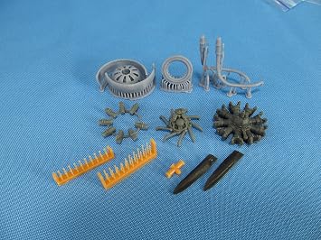 MDR48115-1/48 Junkers W.34. Engine Set for Aircraft
