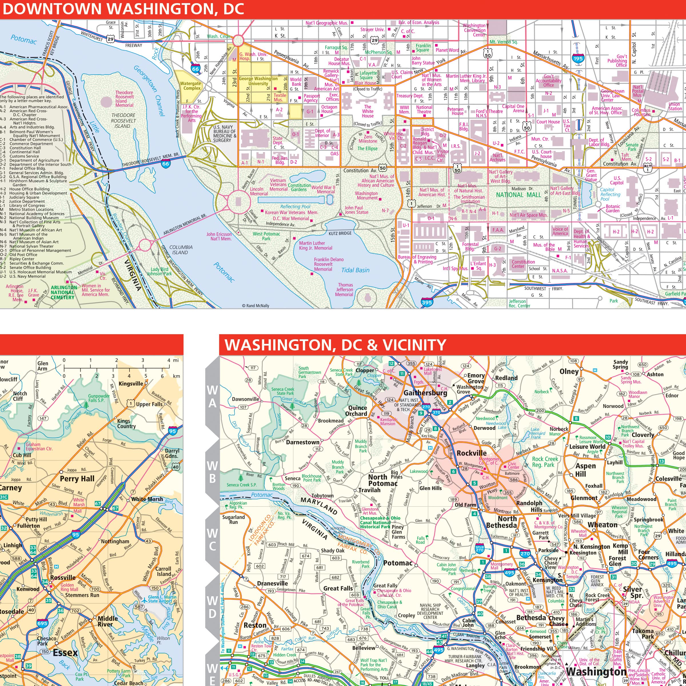 Rand McNally Easy to Read: Delaware, Maryland State Map - Image 6