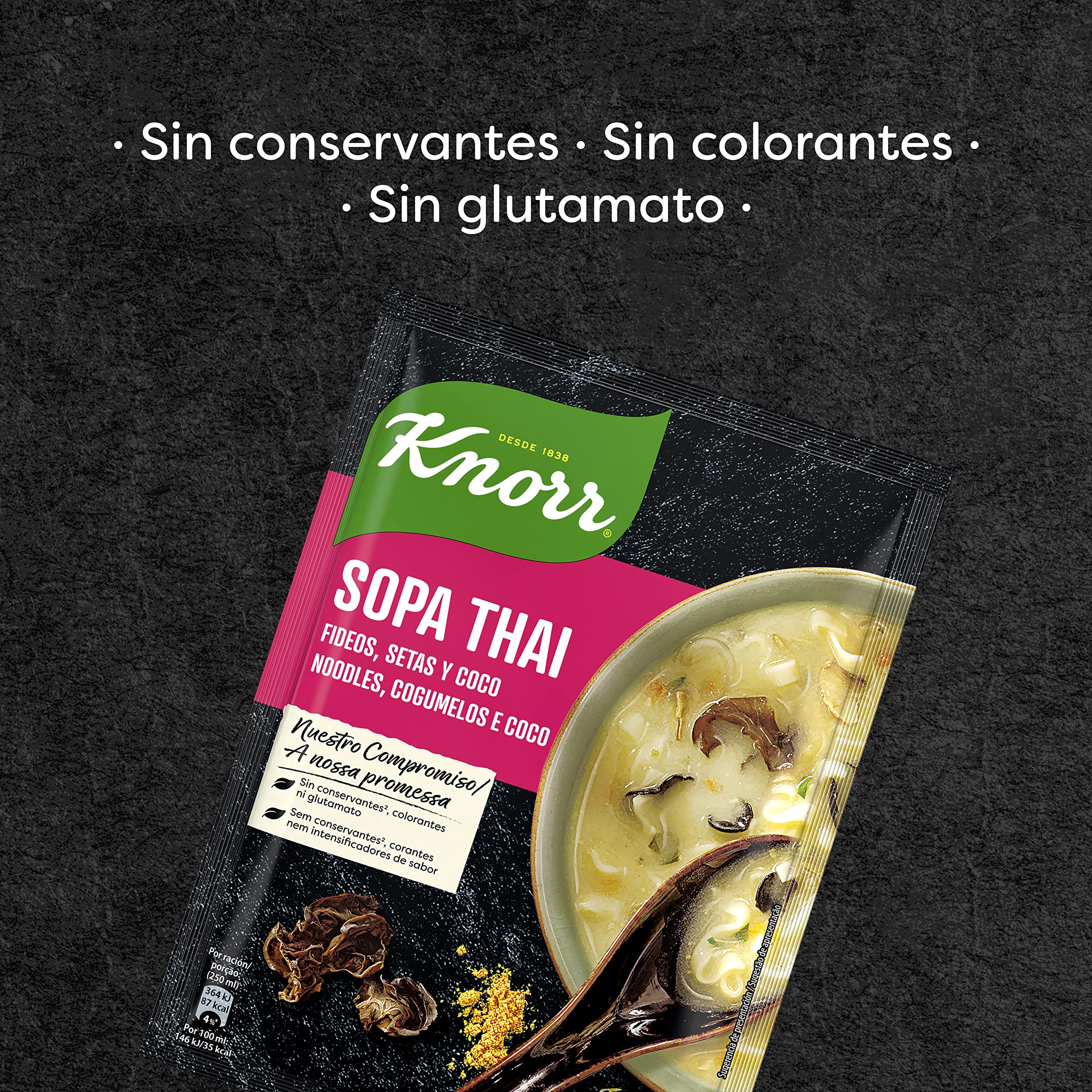 Knorr Sopa Deshidratada Thai 69g