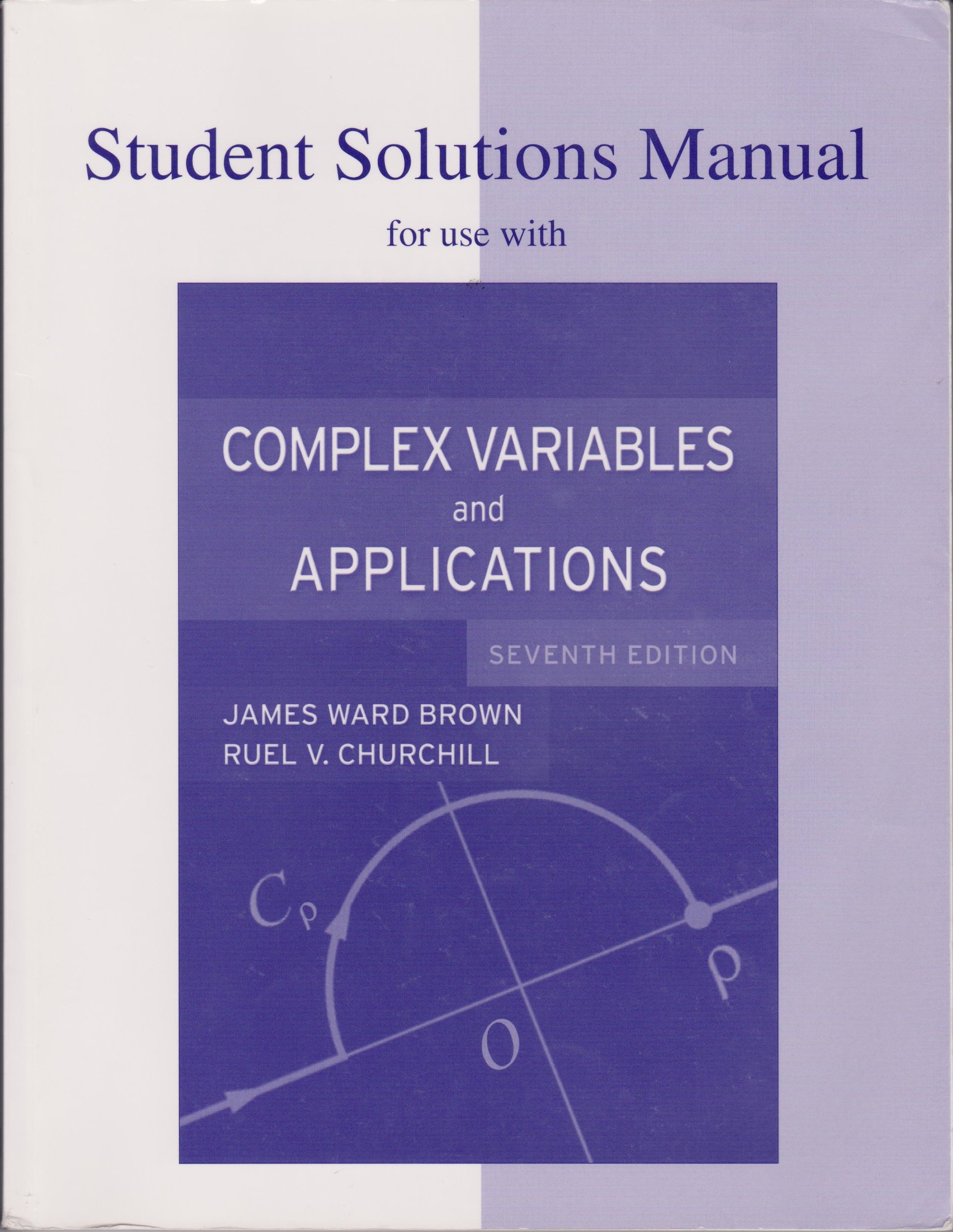 Buy Student Solutions Manual for Use With Complex Variables and Applications — BookShops.in