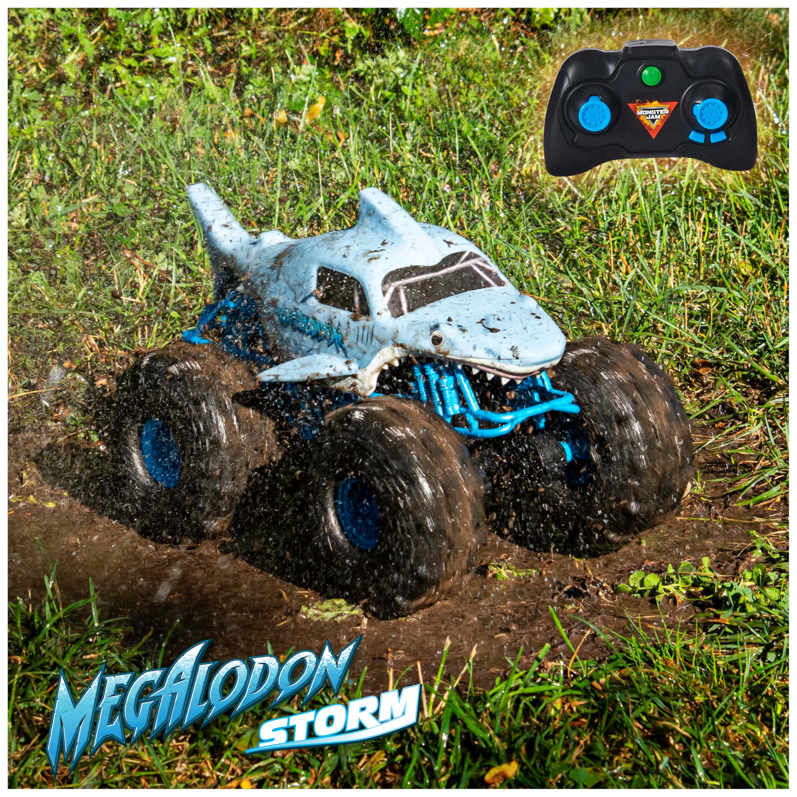 Monster Jam Megalodon Storm RC Truck Amphibienfahrzeug Maßstab 1:15