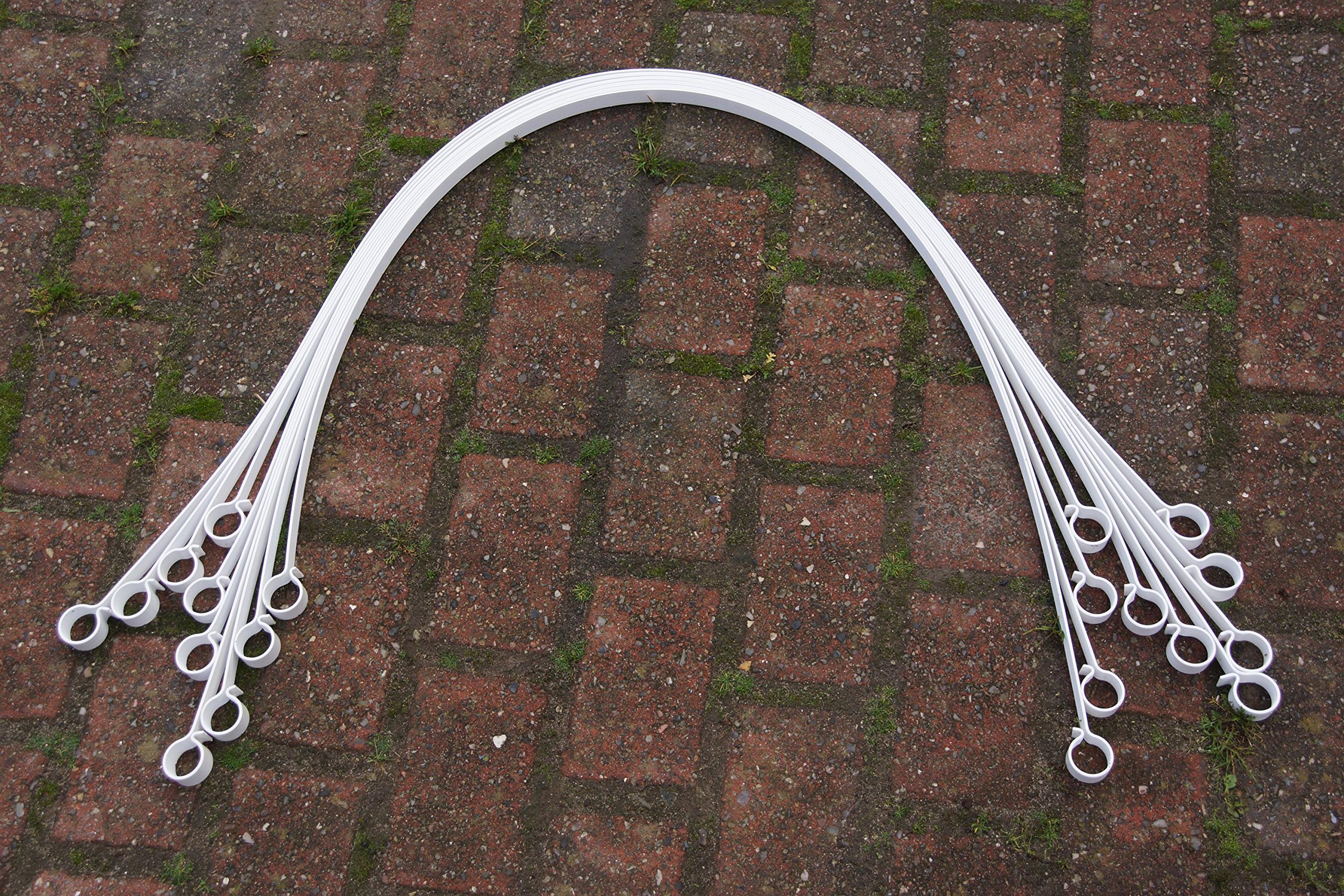 ARCS Slalom Agility/ARCS d'entrainement pour DIAMÈTRE Barre Slalom 30mm - 34mm, sans Barres