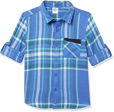 Amazon Brand - Jam & Honey Boys Regular Shirt