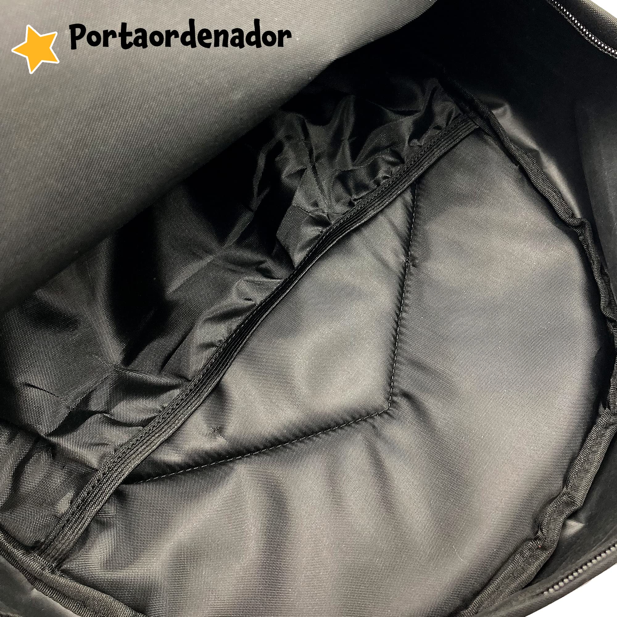 ToyBags Mochila Escolar Fortnite - Doble Compartimento y Bolsillos Frontal y Lateral - Adaptable a Carro - Incluye Porta Ordenador - Tirantes Acolchados - 44 x 30 x 20 cm