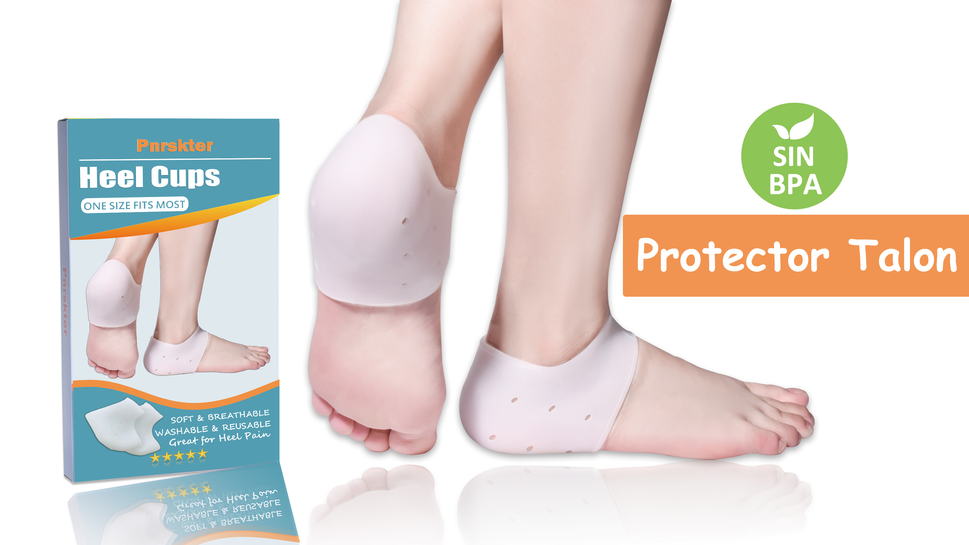 Plantillas De Silicona Para Talones Fascitis Plantar