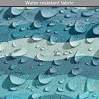 Vista 131 de Ambesonne Tela de Fiesta Popstar por Yarda, Estilo de Dibujos Animados Garabatos Dibujados a Mano Tema Musical Impresión de Arte Lineal, Tela