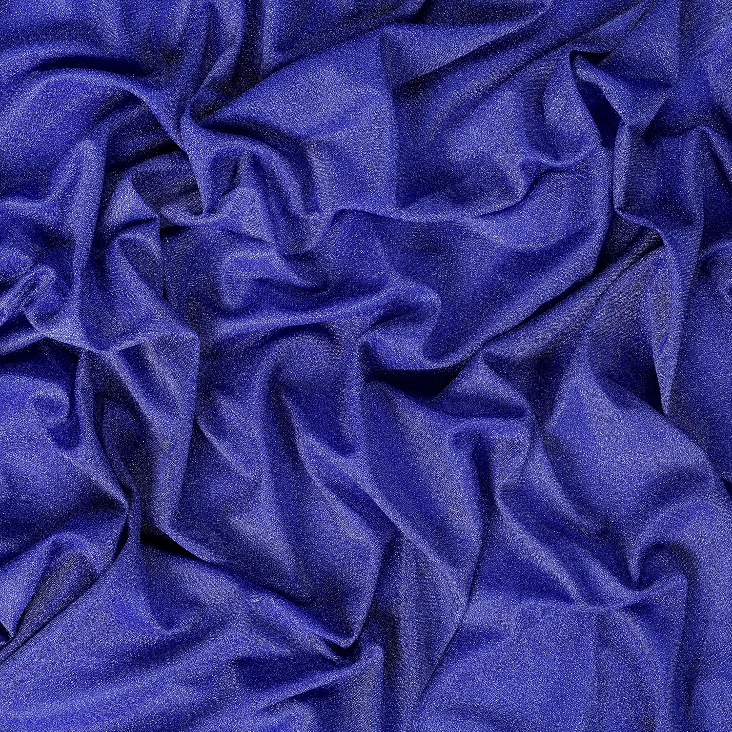 MDS Pack of 20 Wedding 12 x 108 inches Chiffon Table Runner for Wedding, Decorations for Birthday Parties, Banquets, Graduations, Engagements, Runners fit Rectangle, Round Table - Royal Blue