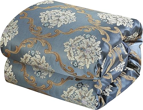 Miniatura 4 de Chic Home Aubrey Decorator juego completo de 9 piezas de ropa de cama con estilo tapicería y diseño Jacquard  almohadas