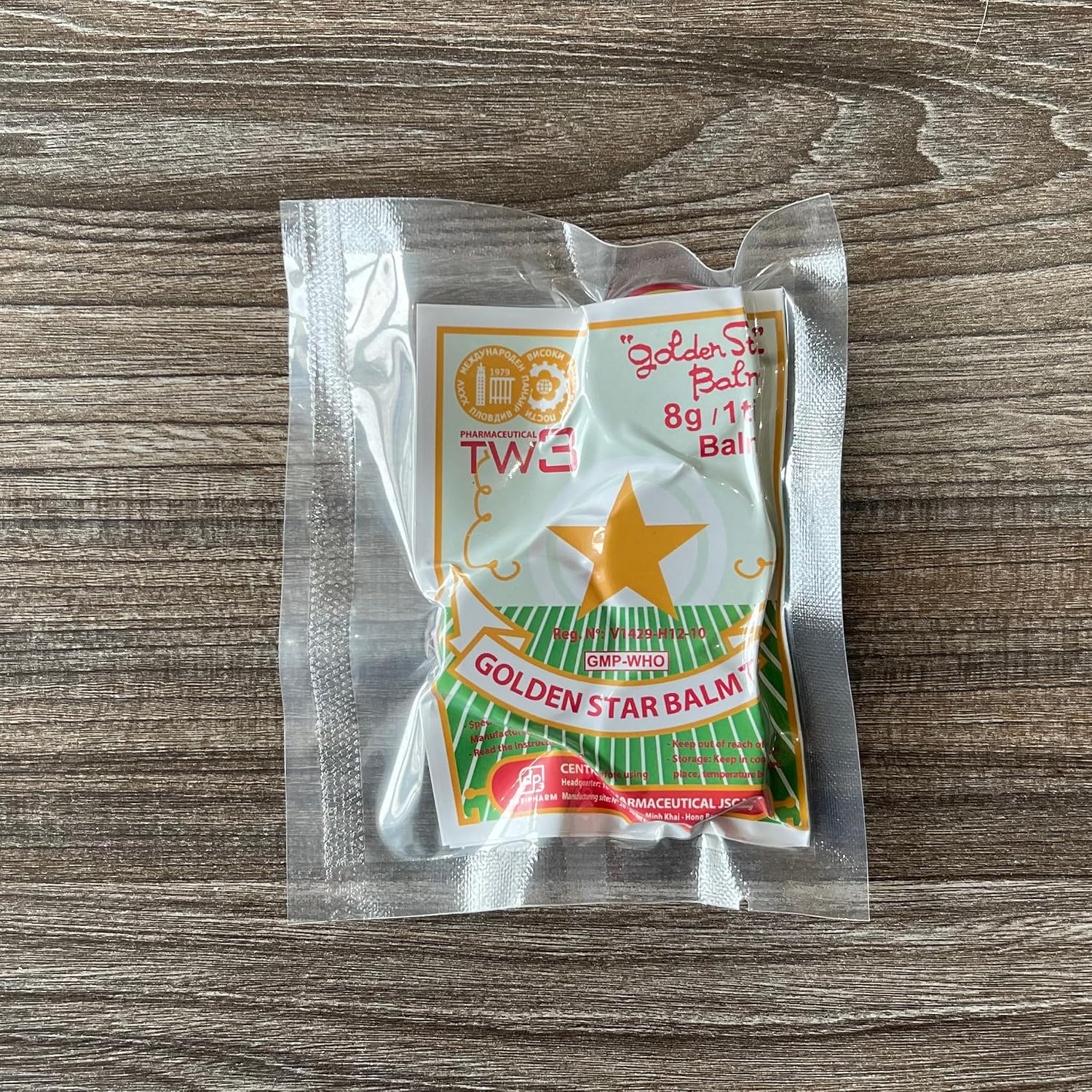 Golden Star Aromatic Balm (Pack of 4) - Authentic Vietnamese Cao Sao Vang - Support Fast Relief for Headaches, Muscle Pain, Colds, & Insect Bites - Natural Essential Oils - Travel Size 8g Tins