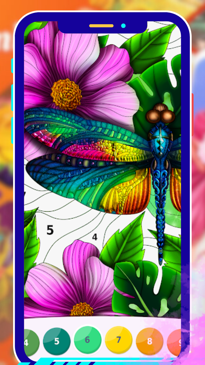 Paint by Number Color App on the Amazon Appstore