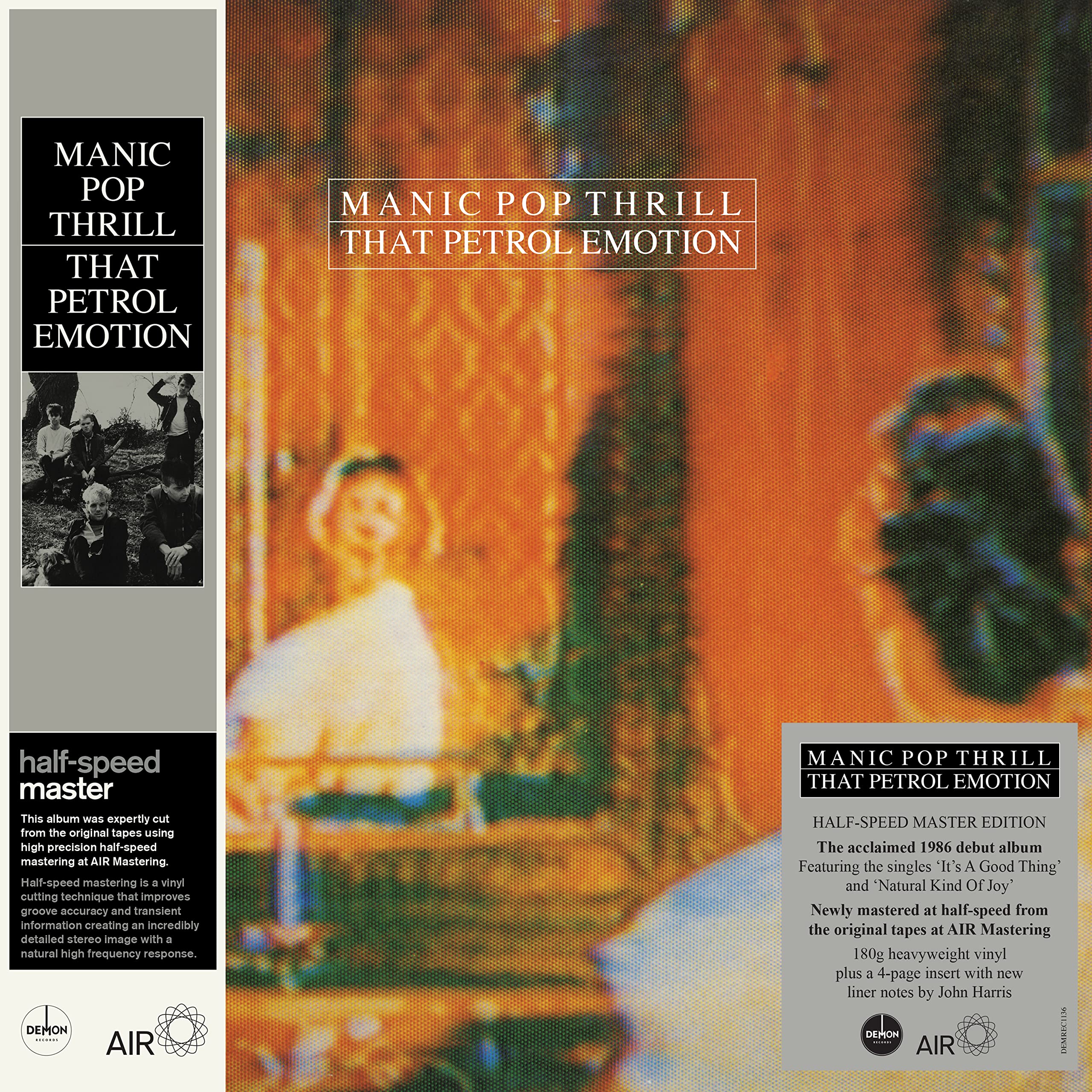 That Petrol Emotion: Manic Pop Thrill [half-speed master edition - 180g black vinyl] [VINYL]