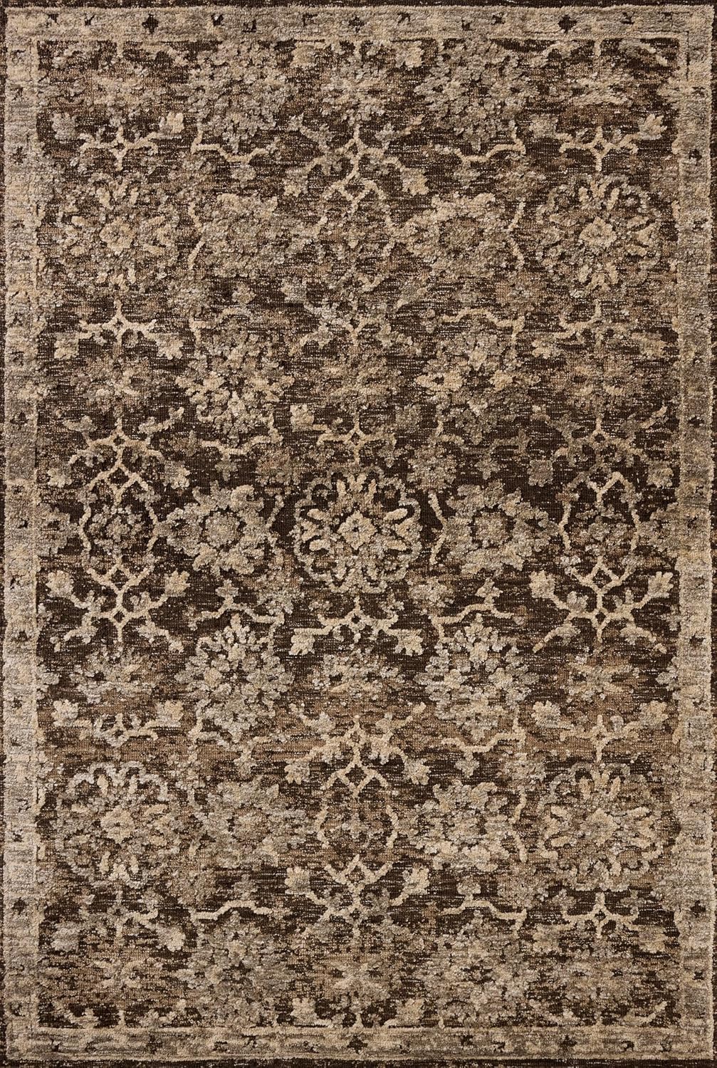 Loloi Percival Collection PCV-02 Bark/Pebble 8'-6" x 12' Area Rug