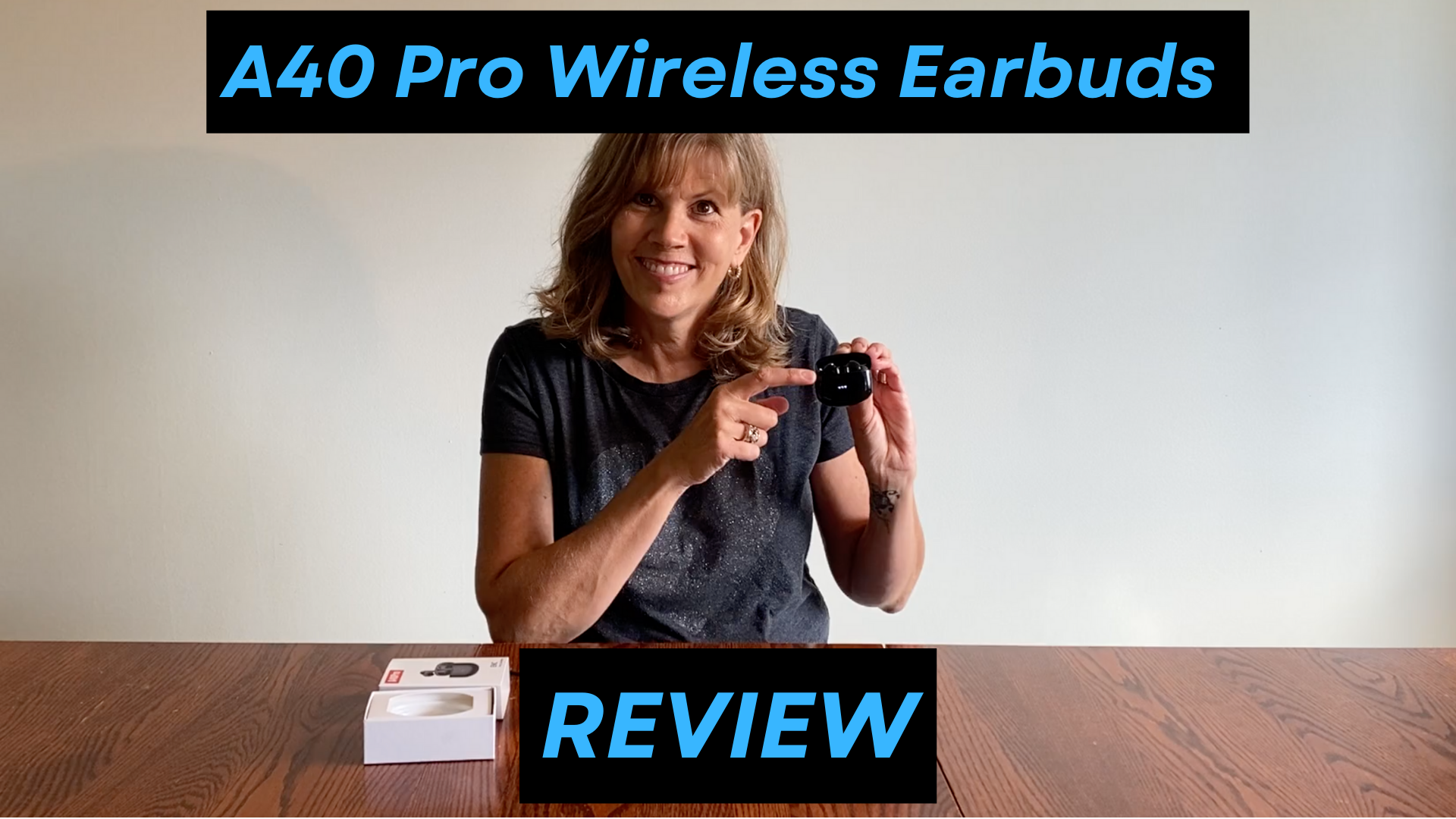 Watch Honest Review of A40 Pro Wireless Earbuds on Amazon Live