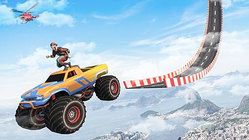 Super heroi mega rampas: jogo de acrobacias de carros de corrida GT