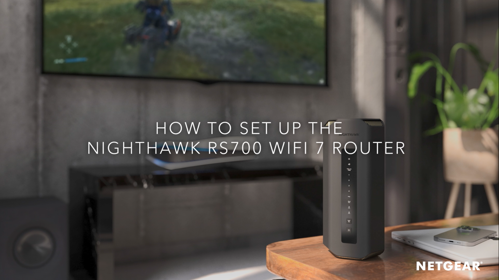 Watch How to Setup Nighthawk RS700S WiFi 7 Router on Amazon Live