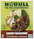Nobull Burger, Burger Savory Mushroom, 8 Ounce