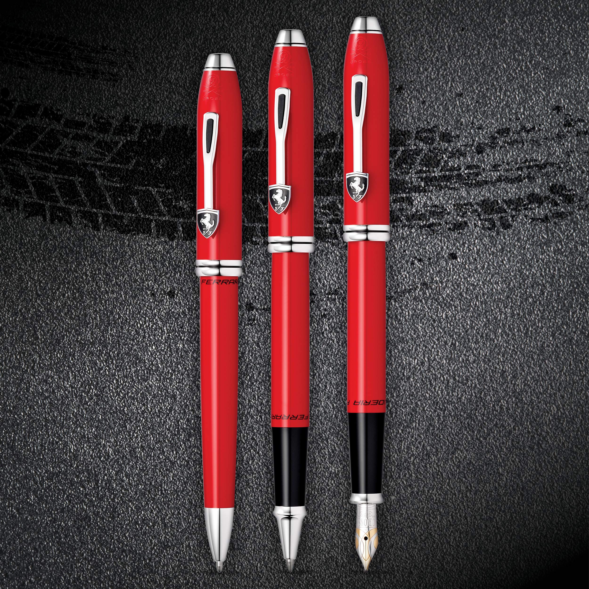 クロス×フェラーリ　コラボボールペン Amazon | フェラーリ グッズ ペン ボールペン 名入れ cross