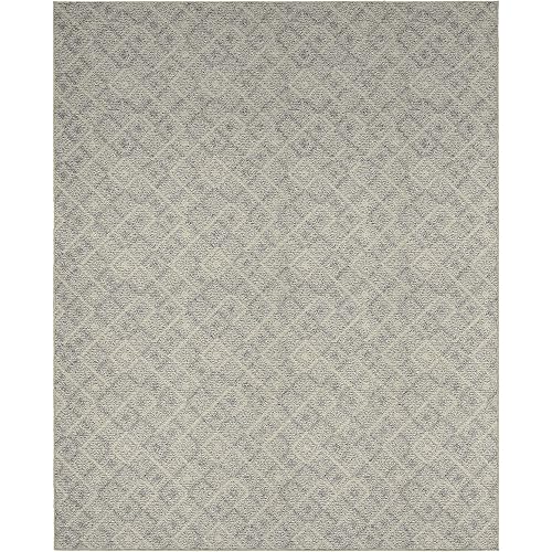 Garland Rug Classic Berber Area Rug, 7-Feet 6-Inch by 9-Feet 3-Inch, Earth Tone