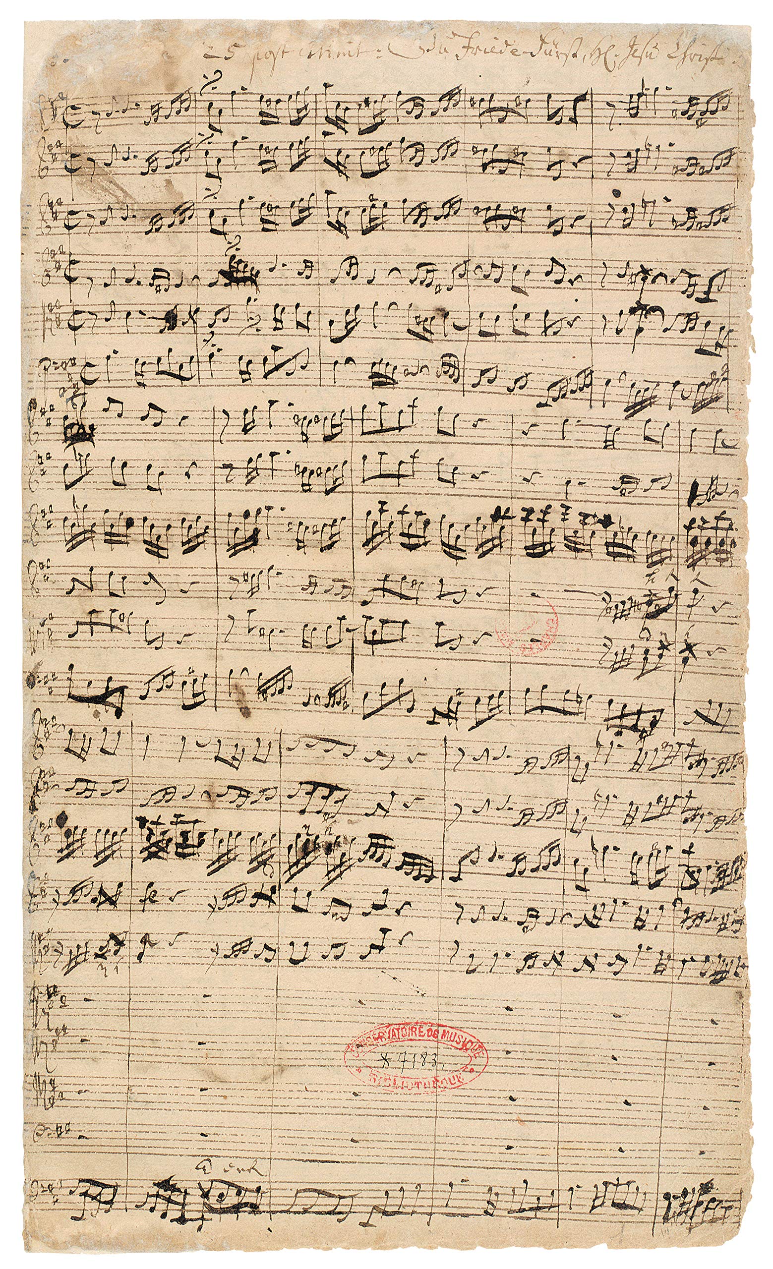 Trésors de la musique classique: Partitions manuscrites Xviie-Xxie siècles