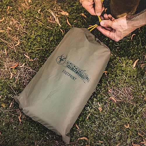 Miniatura 6 de Gazelle Tents™ T4 Plus Hub Tent Overland Edition, Easy 90 Second Set-Up, Waterproof, UV Resistant, Footprint, All-Terrain Stakes, 4-8 Person, Alpine